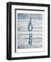 Nautical Knots Blue 2-Kimberly Allen-Framed Art Print