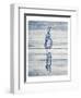 Nautical Knots Blue 2-Kimberly Allen-Framed Art Print
