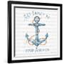 Nautical Life IV-Lisa Audit-Framed Art Print