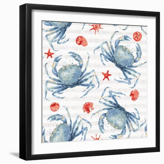 Nautical Life Step 04A-Lisa Audit-Framed Art Print