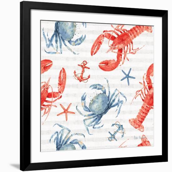 Nautical Life Step 05A-Lisa Audit-Framed Art Print