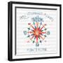 Nautical Life VII-Lisa Audit-Framed Art Print