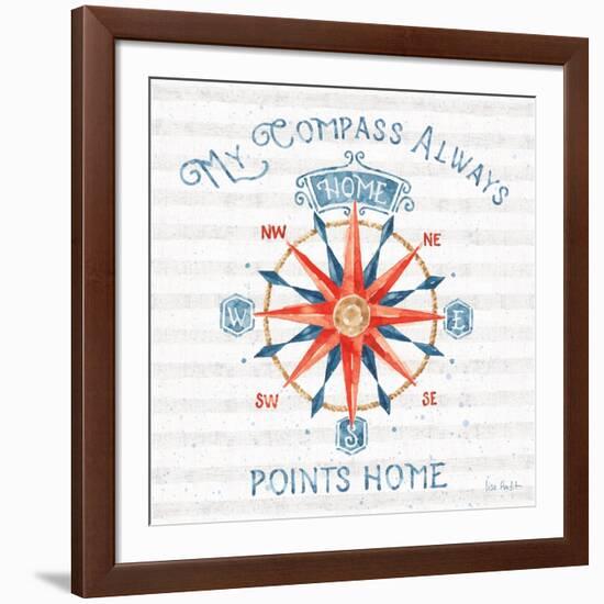 Nautical Life VII-Lisa Audit-Framed Art Print