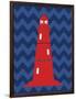 Nautical Lighthouse-N. Harbick-Framed Art Print