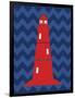 Nautical Lighthouse-N. Harbick-Framed Art Print