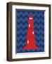 Nautical Lighthouse-N. Harbick-Framed Art Print