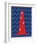 Nautical Lighthouse-N. Harbick-Framed Art Print