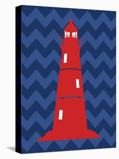 Nautical Lighthouse-N. Harbick-Stretched Canvas