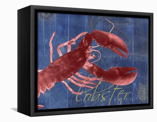 Nautical Lobster 1-Albert Koetsier-Framed Stretched Canvas