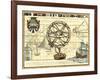 Nautical Map I-Deborah Bookman-Framed Art Print