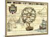 Nautical Map I-Deborah Bookman-Mounted Art Print