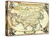 Nautical Map of Asia-Vision Studio-Stretched Canvas