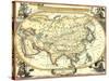 Nautical Map of Asia-Vision Studio-Stretched Canvas