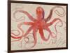 Nautical Octopus - Horizontal-Angela Staehling-Framed Premium Giclee Print