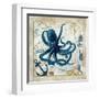 Nautical Octopus-Jill Meyer-Framed Art Print