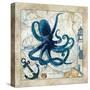 Nautical Octopus-Jill Meyer-Stretched Canvas