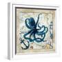 Nautical Octopus-Jill Meyer-Framed Art Print
