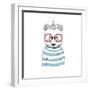 Nautical Panda Sailor-Olga_Angelloz-Framed Premium Giclee Print