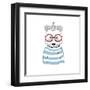 Nautical Panda Sailor-Olga_Angelloz-Framed Art Print