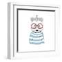 Nautical Panda Sailor-Olga_Angelloz-Framed Art Print