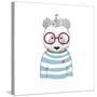 Nautical Panda Sailor-Olga_Angelloz-Stretched Canvas