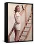 Nautical Pin-Up, Shorts-Charles Woof-Framed Stretched Canvas