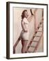 Nautical Pin-Up, Shorts-Charles Woof-Framed Photographic Print