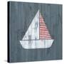 Nautical Plank I-Grace Popp-Stretched Canvas