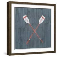 Nautical Plank II-Grace Popp-Framed Art Print