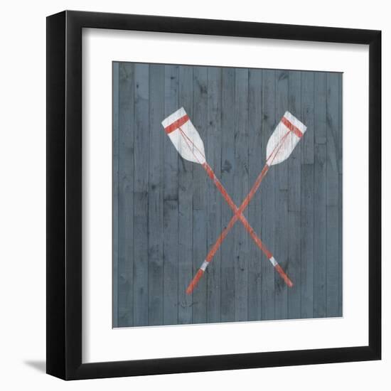 Nautical Plank II-Grace Popp-Framed Art Print