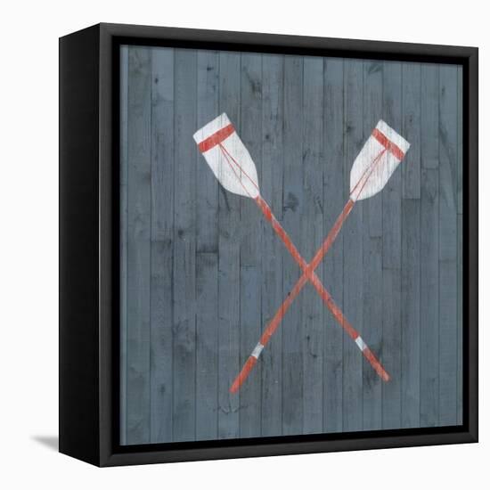 Nautical Plank II-Grace Popp-Framed Stretched Canvas