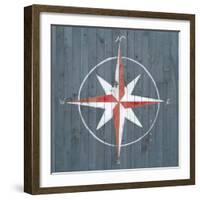 Nautical Plank III-Grace Popp-Framed Art Print