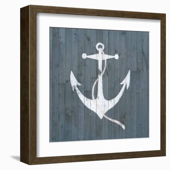 Nautical Plank IV-Grace Popp-Framed Art Print