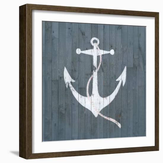 Nautical Plank IV-Grace Popp-Framed Art Print