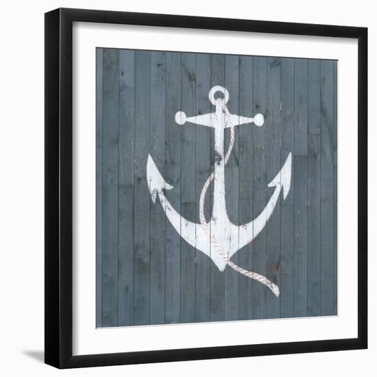 Nautical Plank IV-Grace Popp-Framed Art Print