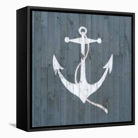 Nautical Plank IV-Grace Popp-Framed Stretched Canvas