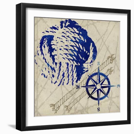 Nautical Rope-Karen Williams-Framed Giclee Print