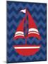 Nautical Sailboat-N. Harbick-Mounted Art Print