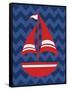 Nautical Sailboat-N. Harbick-Framed Stretched Canvas