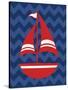 Nautical Sailboat-N. Harbick-Stretched Canvas