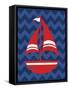 Nautical Sailboat-N. Harbick-Framed Stretched Canvas