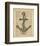 Nautical Series - Anchor-Sparx Studio-Framed Art Print