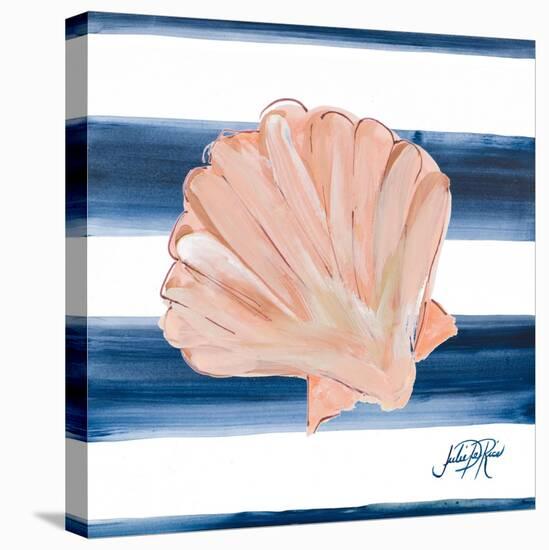 Nautical Shell III-Julie DeRice-Stretched Canvas