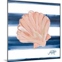 Nautical Shell III-Julie DeRice-Mounted Art Print