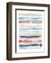 Nautical Stripes-Katrina Pete-Framed Art Print