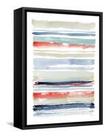 Nautical Stripes-Katrina Pete-Framed Stretched Canvas