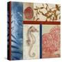 Nautical Surroundings Squares I-Elizabeth Medley-Stretched Canvas