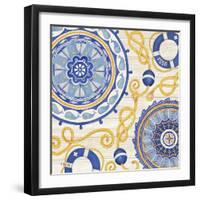 Nautical Suzani I-Paul Brent-Framed Art Print