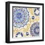 Nautical Suzani I-Paul Brent-Framed Art Print