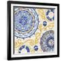 Nautical Suzani I-Paul Brent-Framed Art Print